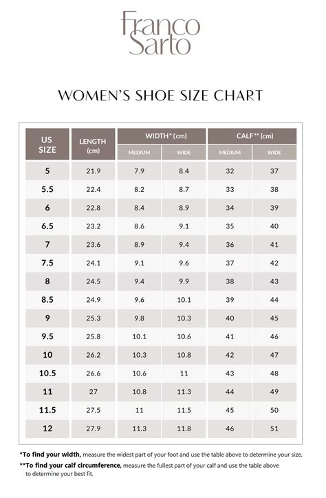 dsw franco sarto|franco sarto size chart.